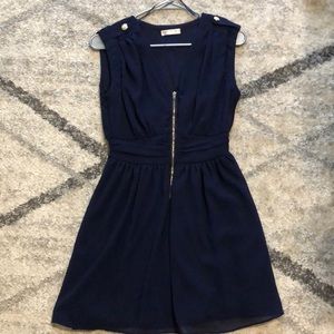 Navy blue dress